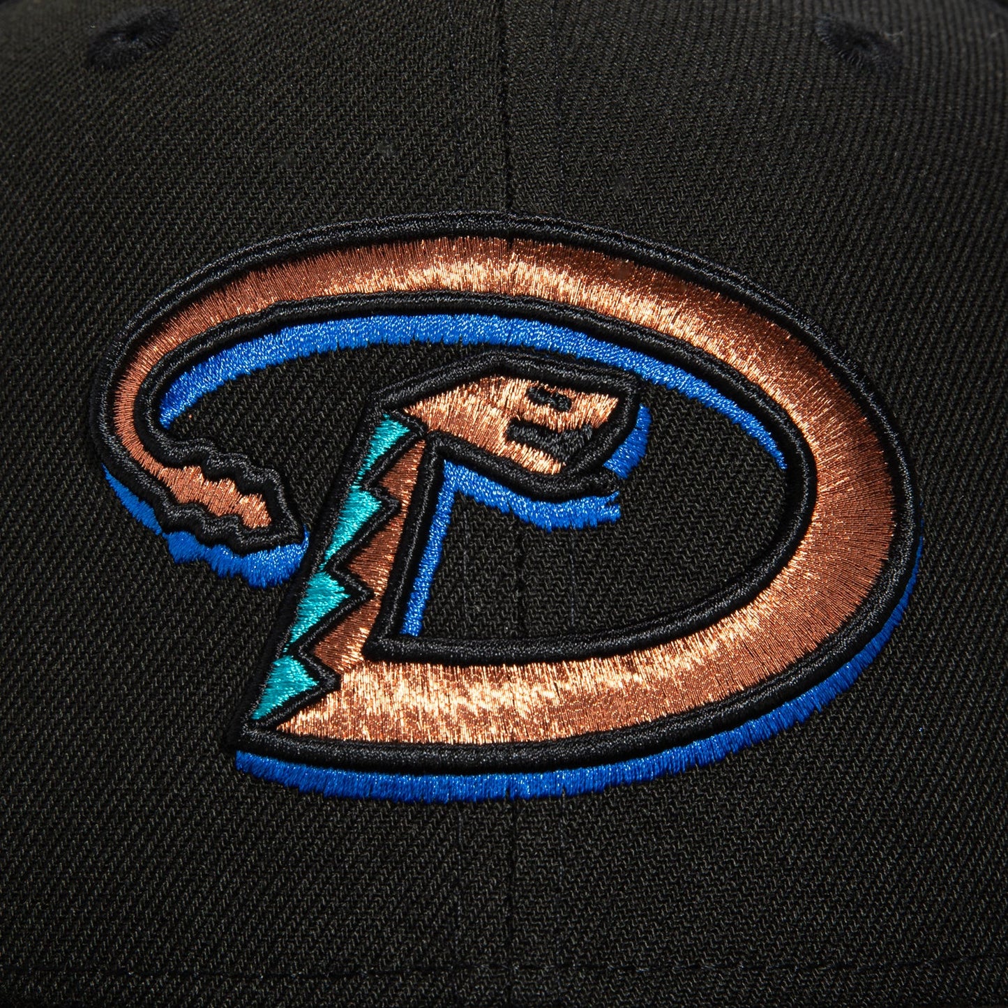 New Era 59Fifty Arizona Diamondbacks 2001 World Series Patch Hat - Black, Royal