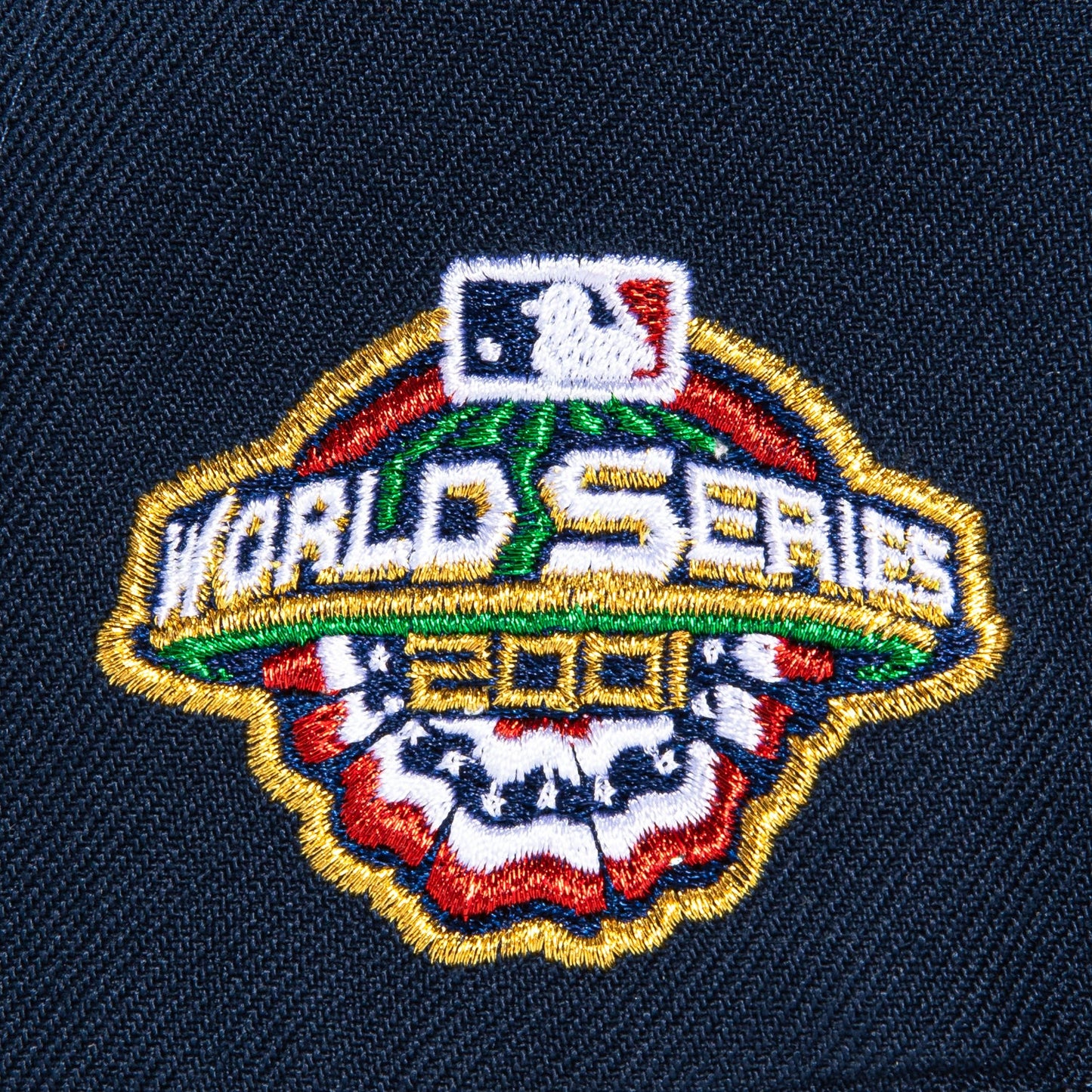New Era 59Fifty Blue Hour Arizona Diamondbacks 2001 World Series Patch D Hat - Navy