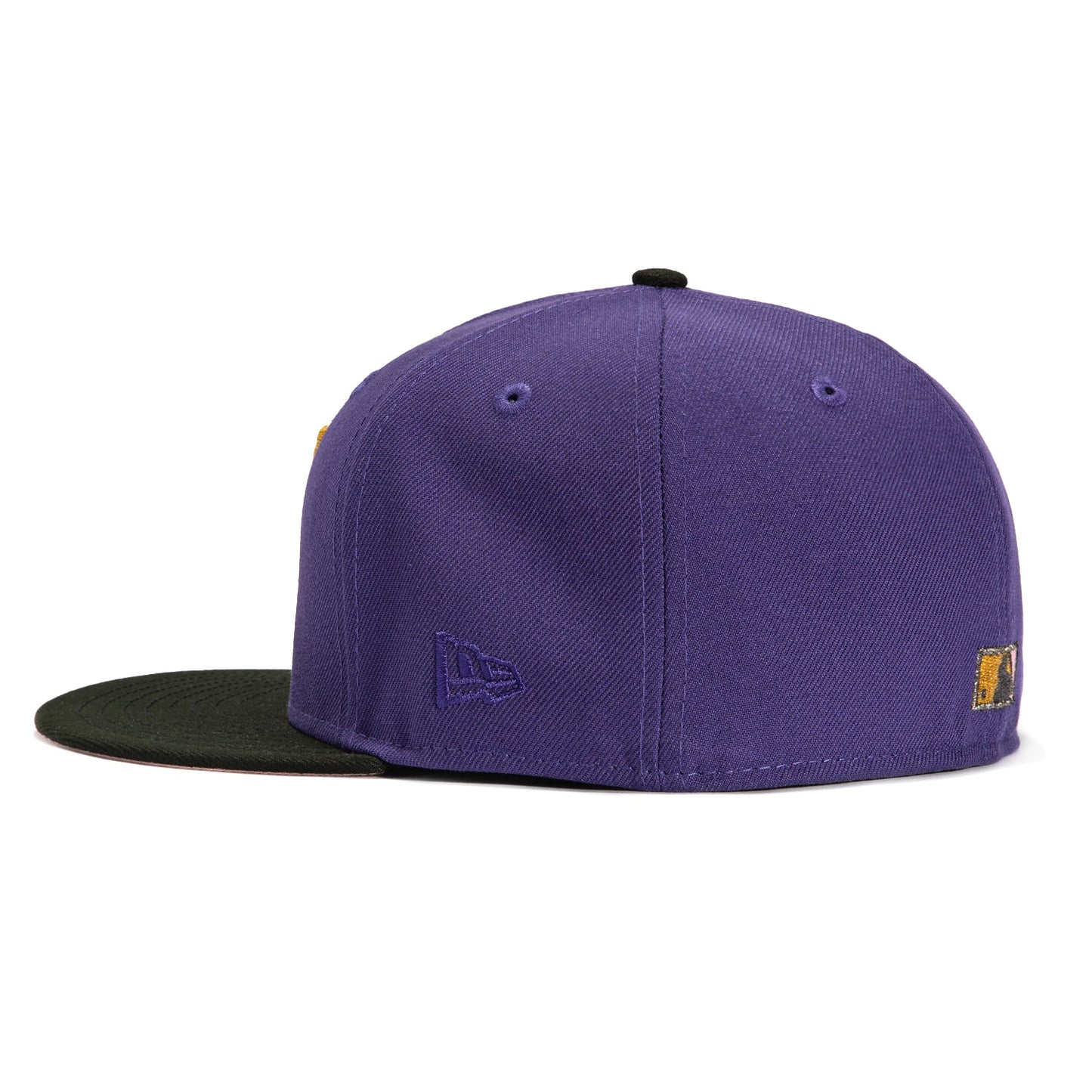 New Era 59Fifty Arizona Diamondbacks 2001 World Series Patch Upside Down Hat - Purple, Black
