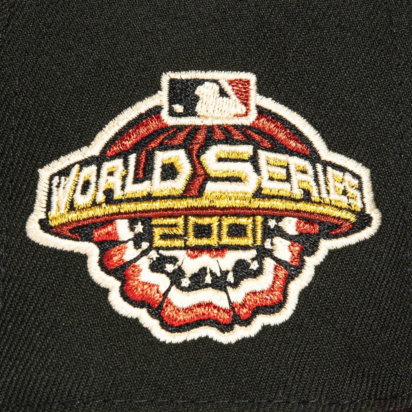 New Era 59Fifty Arizona Diamondbacks 2001 World Series Patch D Hat - Black, Red