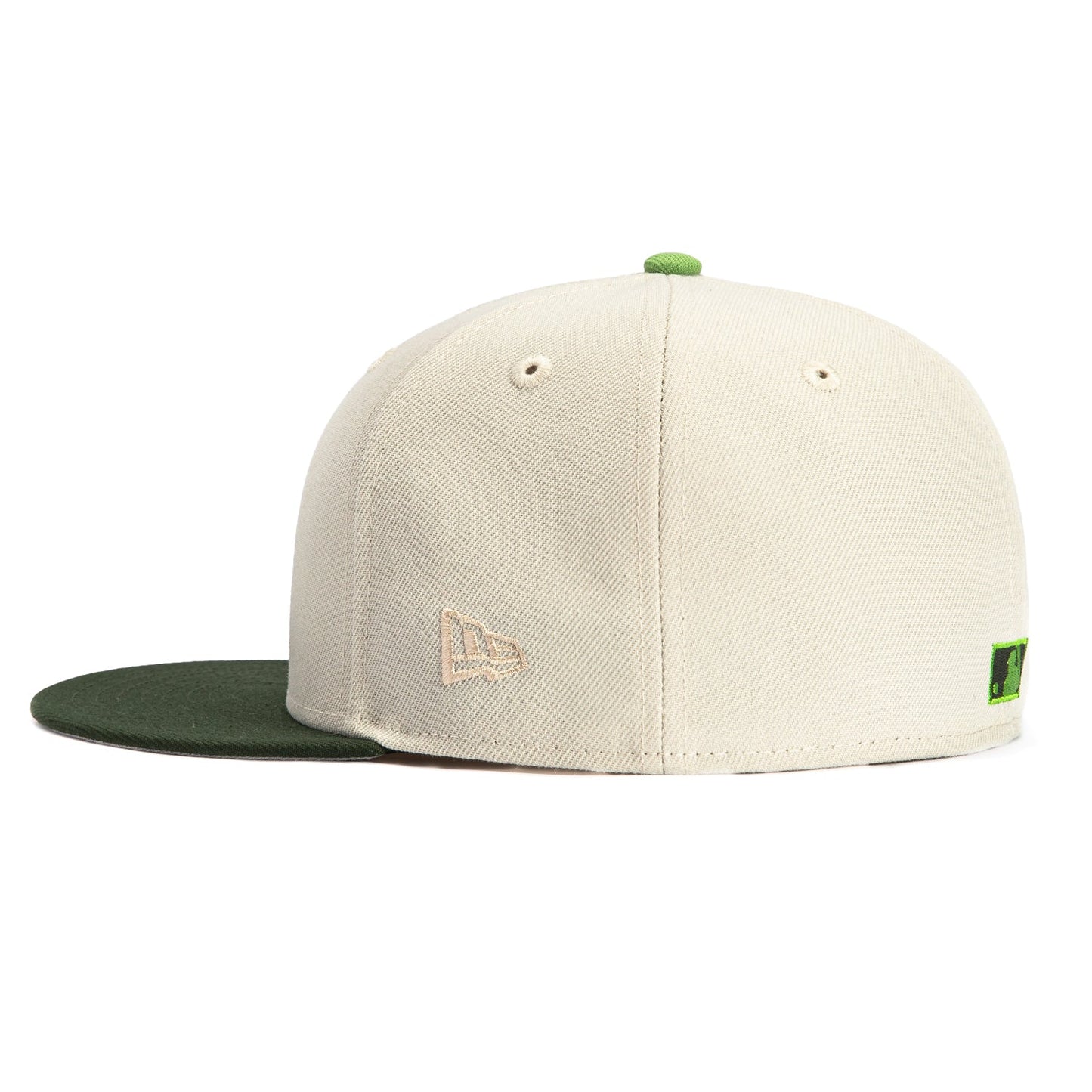 New Era 59Fifty Arizona Diamondbacks 2001 World Series Patch A Hat - Stone, Green, Brown